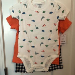 Carters 18 month short sleeve outfits